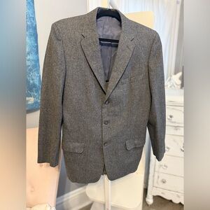 Vintage Richman Brothers Wool Gray Blazer Size 40R 1957